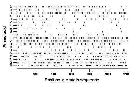 amino acid map