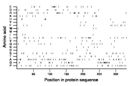 amino acid map