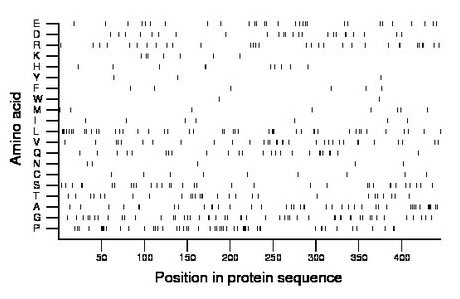 amino acid map