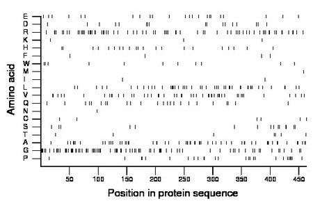 amino acid map