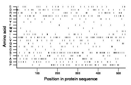 amino acid map