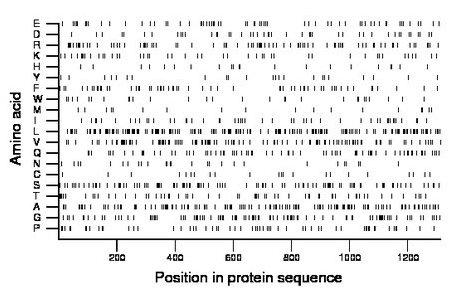 amino acid map