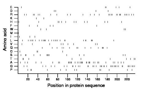 amino acid map