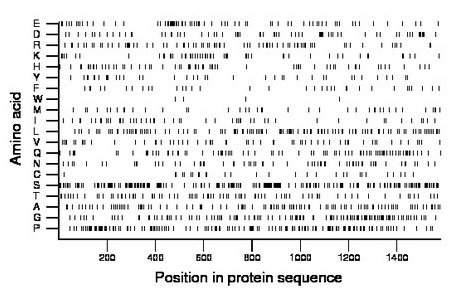 amino acid map