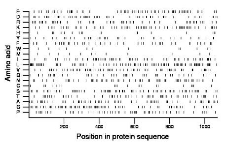 amino acid map