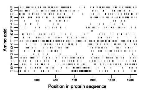 amino acid map