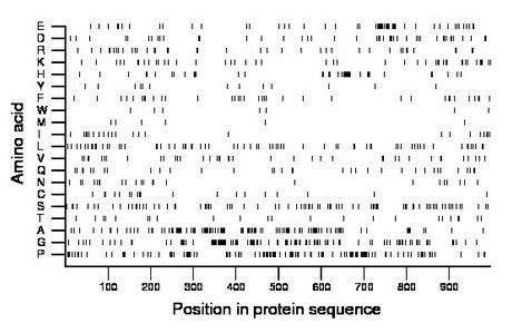 amino acid map