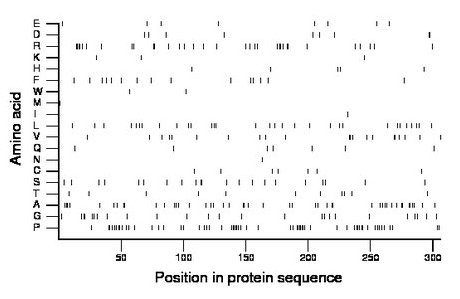 amino acid map