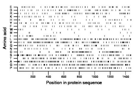 amino acid map