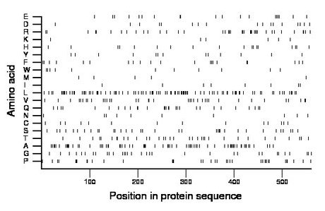 amino acid map