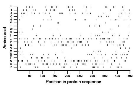 amino acid map