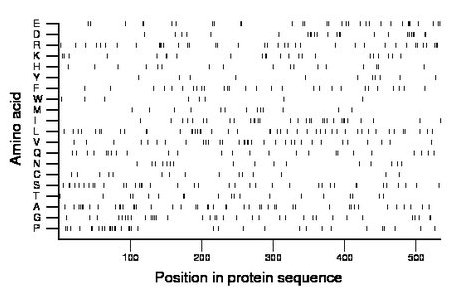 amino acid map