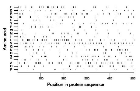 amino acid map