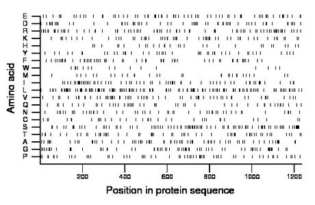 amino acid map