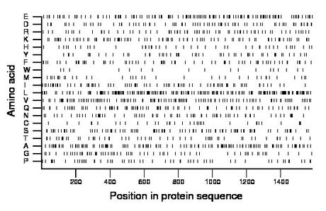 amino acid map