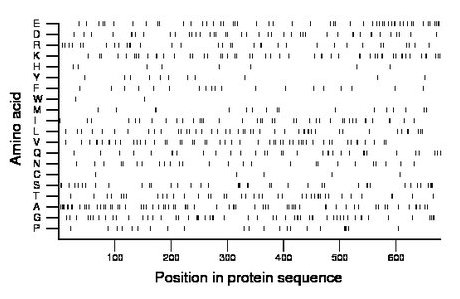 amino acid map