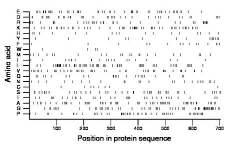 amino acid map