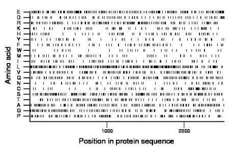 amino acid map