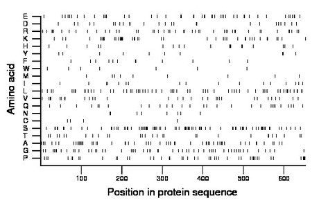 amino acid map