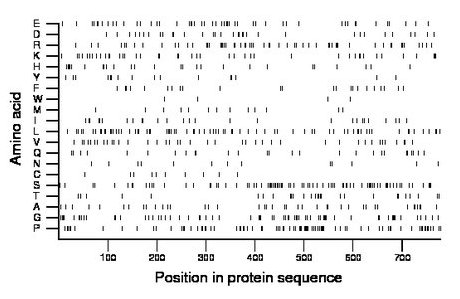 amino acid map