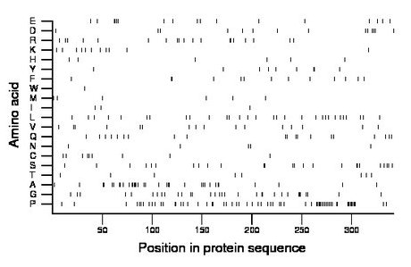 amino acid map