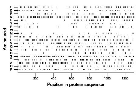 amino acid map