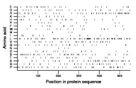 amino acid map