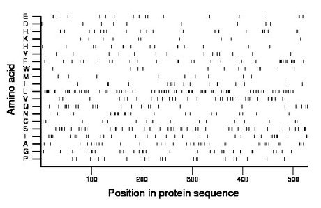 amino acid map