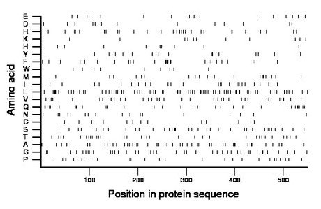 amino acid map