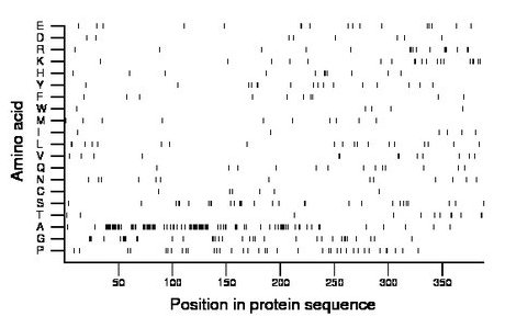 amino acid map