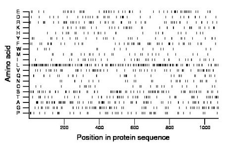 amino acid map