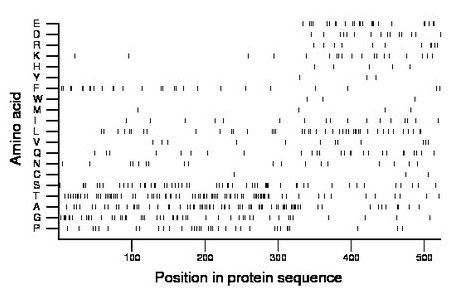 amino acid map