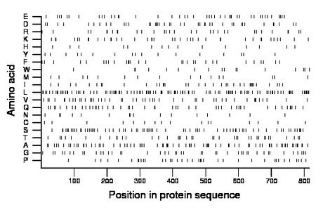 amino acid map