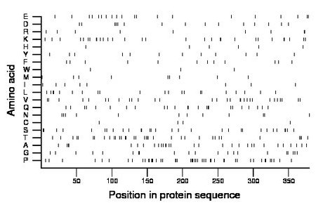 amino acid map