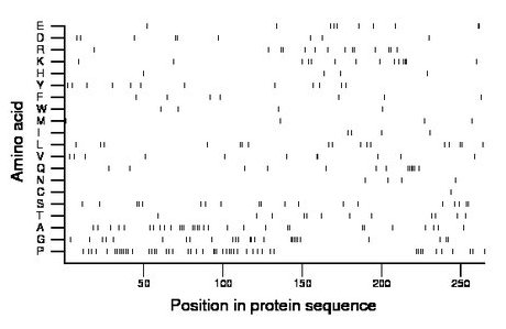 amino acid map