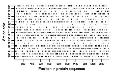 amino acid map