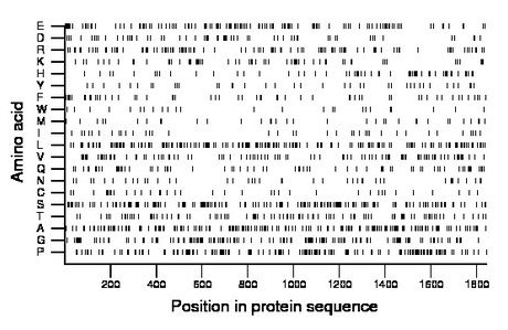 amino acid map