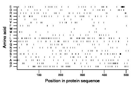 amino acid map