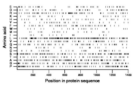 amino acid map