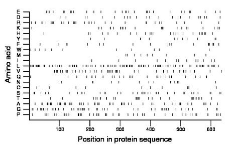 amino acid map