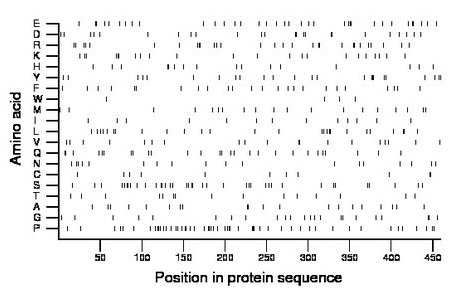 amino acid map