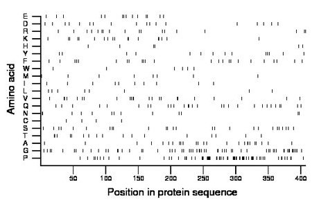 amino acid map