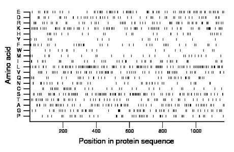 amino acid map