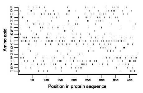 amino acid map