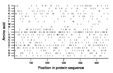 amino acid map