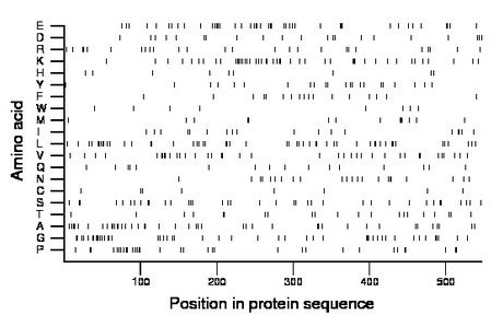 amino acid map