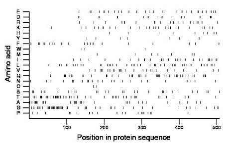 amino acid map