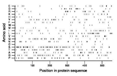 amino acid map