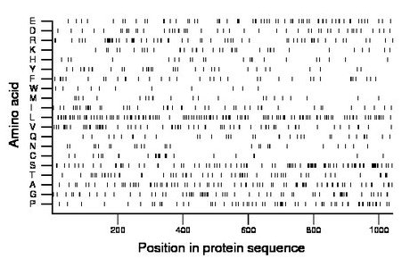 amino acid map