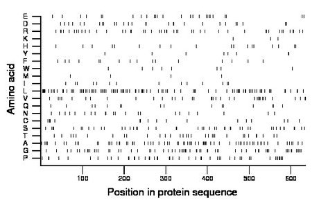 amino acid map